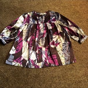 Vibrant Multicolored One World Baby Doll VTG Top💕